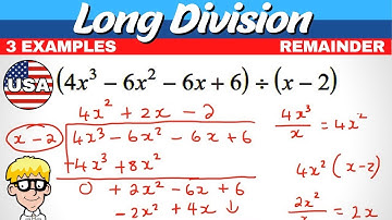 Polynomial Long Division | With Remainder