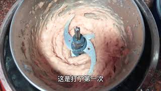做客家紫菜猪肉丸什么时候加冰才对，买肉打浆详细步骤，轻松学会
