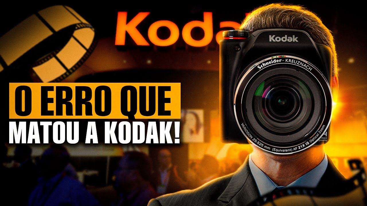 A KODAK FOI DESTRUÍDA PELA PRÓPRIA INVENÇÃO!!