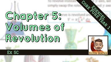 Volumes of Revolution 4 • Adding and Subtracting Volumes • CP1 Ex5C • 🏅