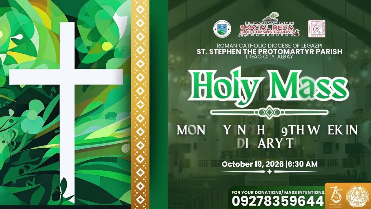 Holy Mass | Monday in the 29th Week in Ordinary Time