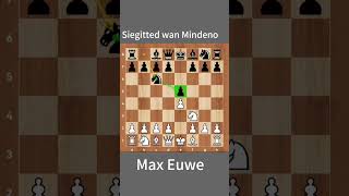 INSANE Queen Sac Checkmate! Max Euwe's GREATEST Chess Game (1927)#chess #checkmate #queensac #games