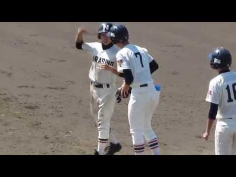 2015年　習志野－東海大望洋　2回裏 習志野加藤のタイムリー