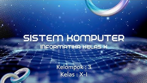 tugas informatika materi"sistem komputer" kelompok 3