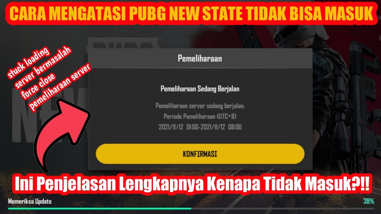 Cara Mengatasi Pubg New State Tidak Bisa Masuk Ini penjelasan