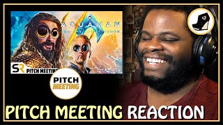 AQUAMAN AND THE LOST KINGDOM PITCH MEETING reaction video