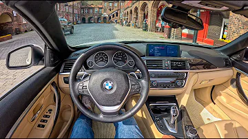 BMW 4 F33 [428i 245Hp] |0-100| POV Test Drive #2038 Joe Black