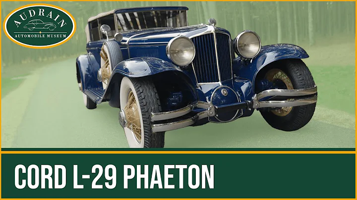 Cord L-29 Phaeton  A Front-Wheel Drive Pioneer!