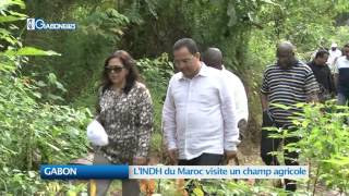 GABON / INDH : Le Maroc visite un champ agricole