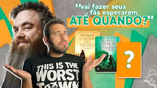 POR ONDE ANDA PATRICK ROTHFUSS E O FINAL DE A CRÔNICA DO MATADOR DO REI? TEM NOVIDADE!