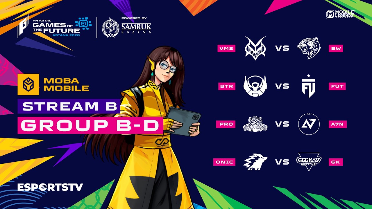 GOTF 2026 MLBB - STREAM B - Groups B-D | Group Stage Day 2 | Games of the Future (English)