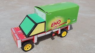 How to make a Eno supply Pickup  Truck  || How to make a Matchbox Pickup Truck diy toy || screenshot 5