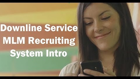 Downline Service MLM Recruiting System