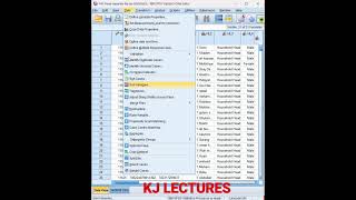 How to apply weights in SPSS