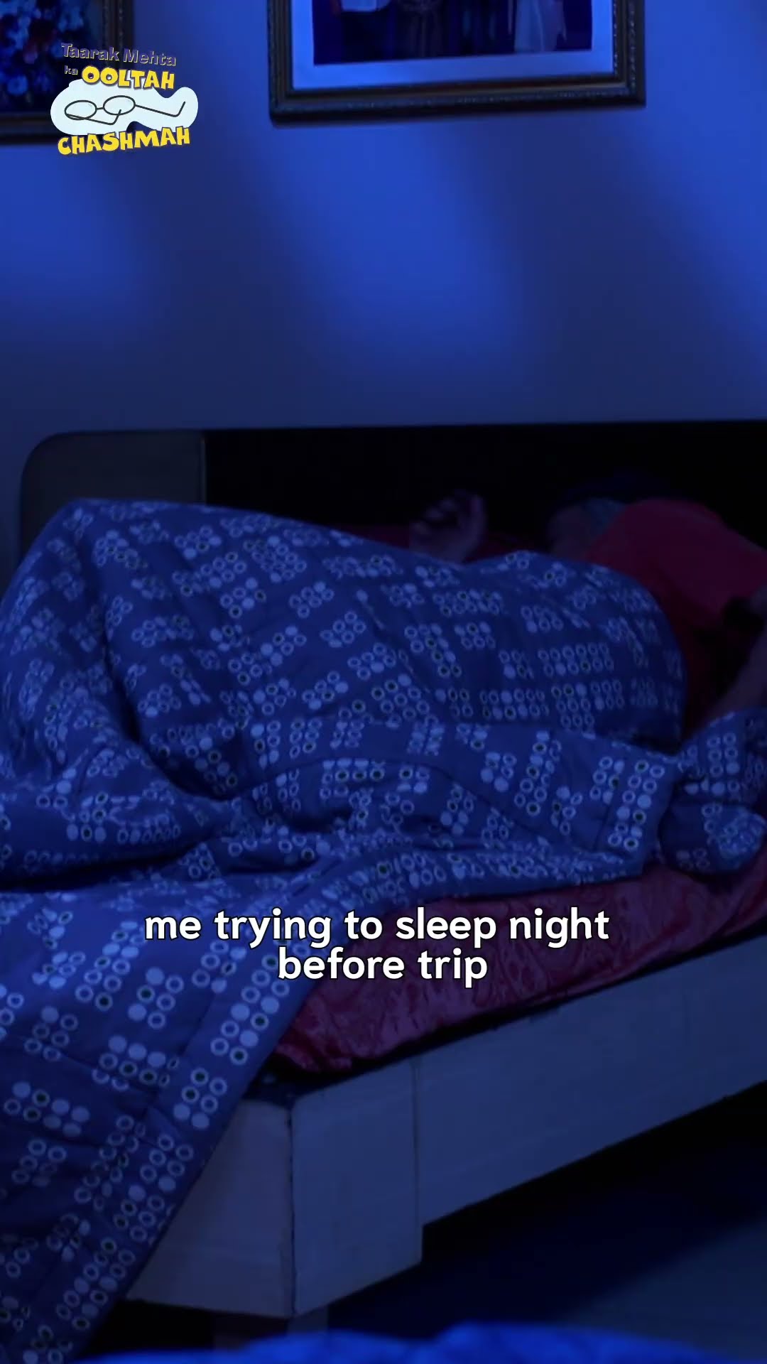Me trying to sleep night before trip!  #youtube #instagram #music #spotify  #love  #tmkoc #comedy