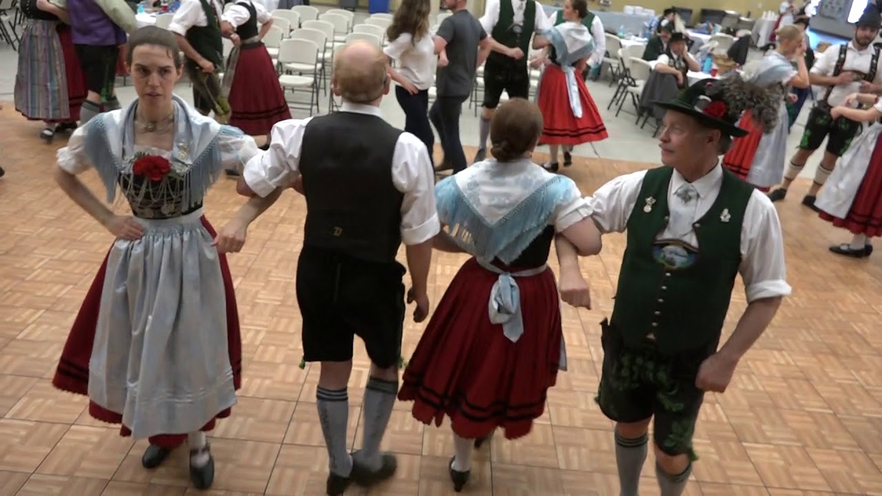 Topporzer Kreuzpolka - Dance Workshop - Part #2 - 5th West Bezirksfest - 2018 - Leavenworth, WA