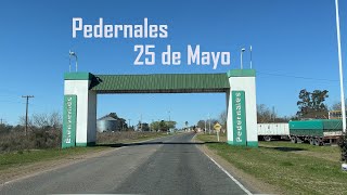 😲 PEDERNALES, el pueblo que está atravesado por la Ruta 40. Pertenece al partido de 25 de Mayo
