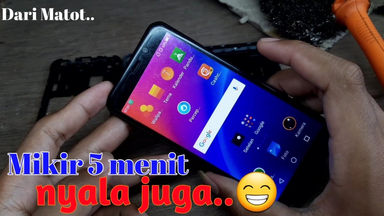 Cara Perbaiki hp Advan S5E FULL VIEW matot..cuma 5 menit beres...jossd