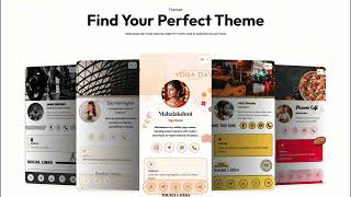 vCard SaaS Themes | Best vCard Builder SaaS Script | Digital Business Card Builder | NativeCode screenshot 3