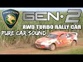 Proton gen 2 awd turbo rally car  pure car sound karamjit singhs rally car
