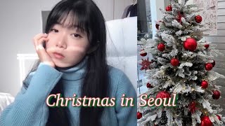 vlogmas: christmas in seoul korea, myeongdong, hongdae shopping, photo-shoot, air pod max, etc. 🎄❤️