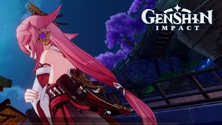 All Cutscenes Hues Of The Violet Garden (Part 1) (Jp dub En Sub) Genshin Impact