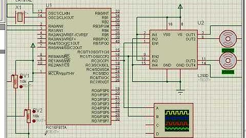 PWM para Motor DC con PIC16F877A