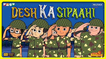 Indian Army Day Special | #littlesingham #kidscartoon #deshkasipahi