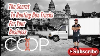 The Secret To Renting Trucks & Vans For Your Courier Business 🤫This is a (MUST WATCH)