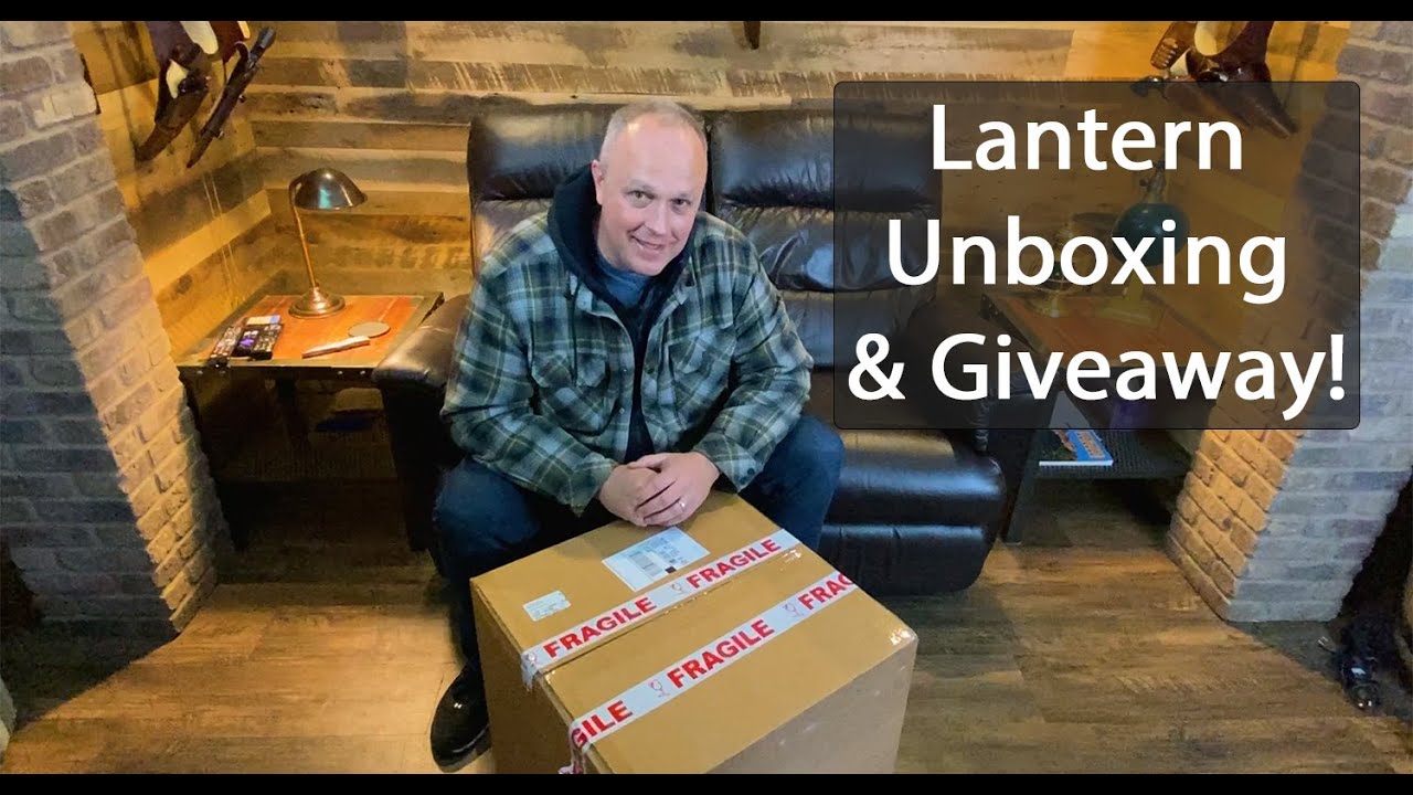 Antique Lantern Unboxing and Free Giveaway!