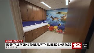 Hospitals work to deal with nursing shortage