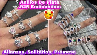 Anillos de Plata .925 desde $70 con Zirconia, Alianzas, Solitarios y Más, Cerca del Zócalo