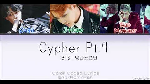 BTS (방탄소년단) – BTS Cypher Pt. 4 [Rom/Han/Eng] Lyrics