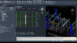 [AP3D] PIPE RACK PIPING-4 (Autocad Plant 3D Tutorial - Structure-2)