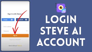 how to login to steve ai account (2024) | sign in to steve ai account