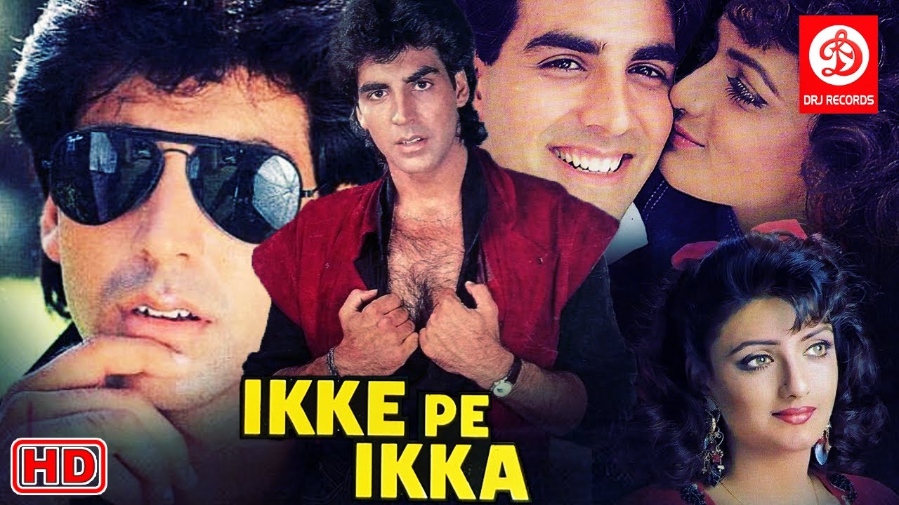 Ikke Pe Ikka Akshay Kumar Latest Hindi Bollywood Movie | Shantipriya, Anupam Kher | 90s Action movie