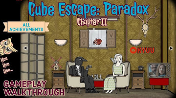 Cube Escape: Paradox Chapter 2 - All Achievements [Rusty Lake] ⁛ KYUU