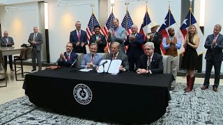 Texas Gov. signs new voting restrictions into law