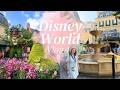 DISNEY WORLD VLOG 4 | EPCOT Flower &amp; Garden Festival: Comiendo por el World Showcase + Luminous 🌸