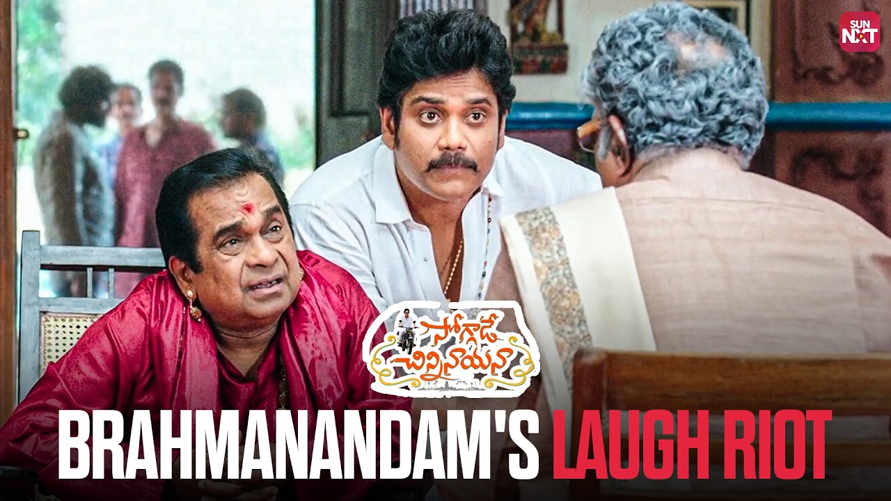 The Ultimate Comedy Duo-Brahmanandam & Nagarjuna | Soggade Chinni Nayana | Ramya Krishnan| Sun N