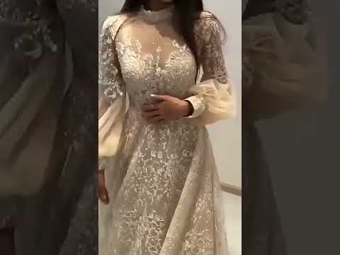 Beautiful Long Transparent Dress Wow Stunning