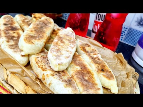 مطبخ ام وليد / خبيزات المقلة محشيين من النوع الرفيع في البنة😋😋😍 ، عجينة سهلة بلا عجن و لا تخمار👍.