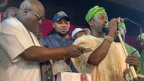 SAHEED OSUPA AND ALAO MALAIKA TOGETHER AT OMO ILU MOVIE PREMIERE BY AMUDA EKO