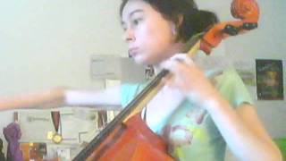 Christel Vinot Performs Gigue From Bachs 3Rd Cello Suite