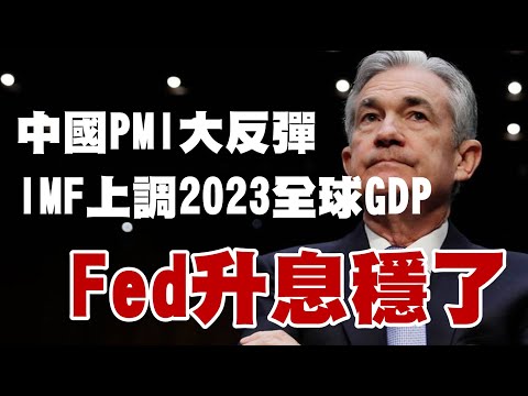 中國PMI大反彈 IMF上調2023全球GDP FED升息穩了 20230131《楊世光在金錢爆》第3032集