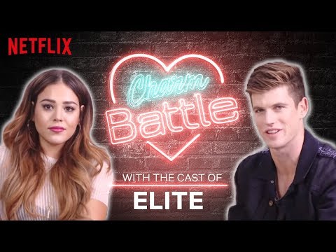 Spanish vs. English Flirting with the Cast of Elite | Charm Battle | Netflix