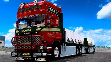 ETS2 1.48 MOD Scania R560 V8 Open Pipe Bitren