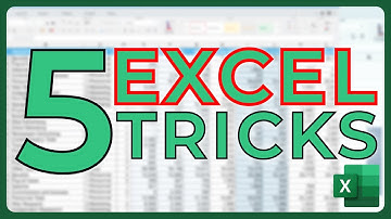 5 Excel Tricks Boost your Productivity Fast (2025)