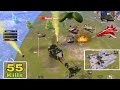 50+ Kills use Deadly Fighter Jet Destroy Tanks, Helicopters😱
