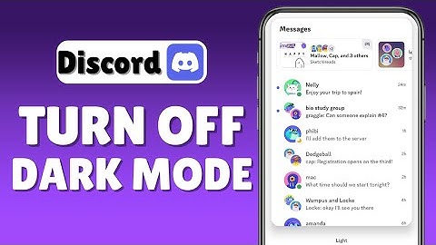 How To Turn Off Dark Mode On Discord
